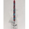 Stylo bille RECIFE pearl turquoise rouge
