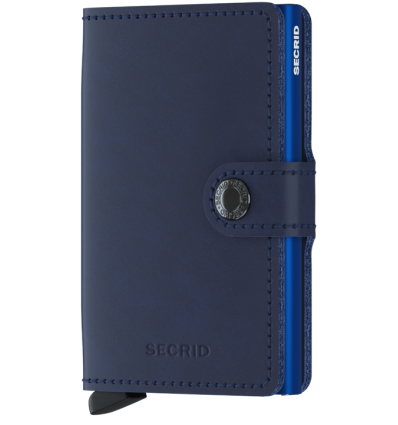 Protège cartes mini wallet Secrid original navy blue