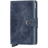 Protège cartes mini wallet Secrid vintage blue