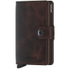 Protège cartes mini wallet Secrid chocolate