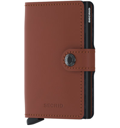 Protège cartes mini wallet Secrid matte brick black